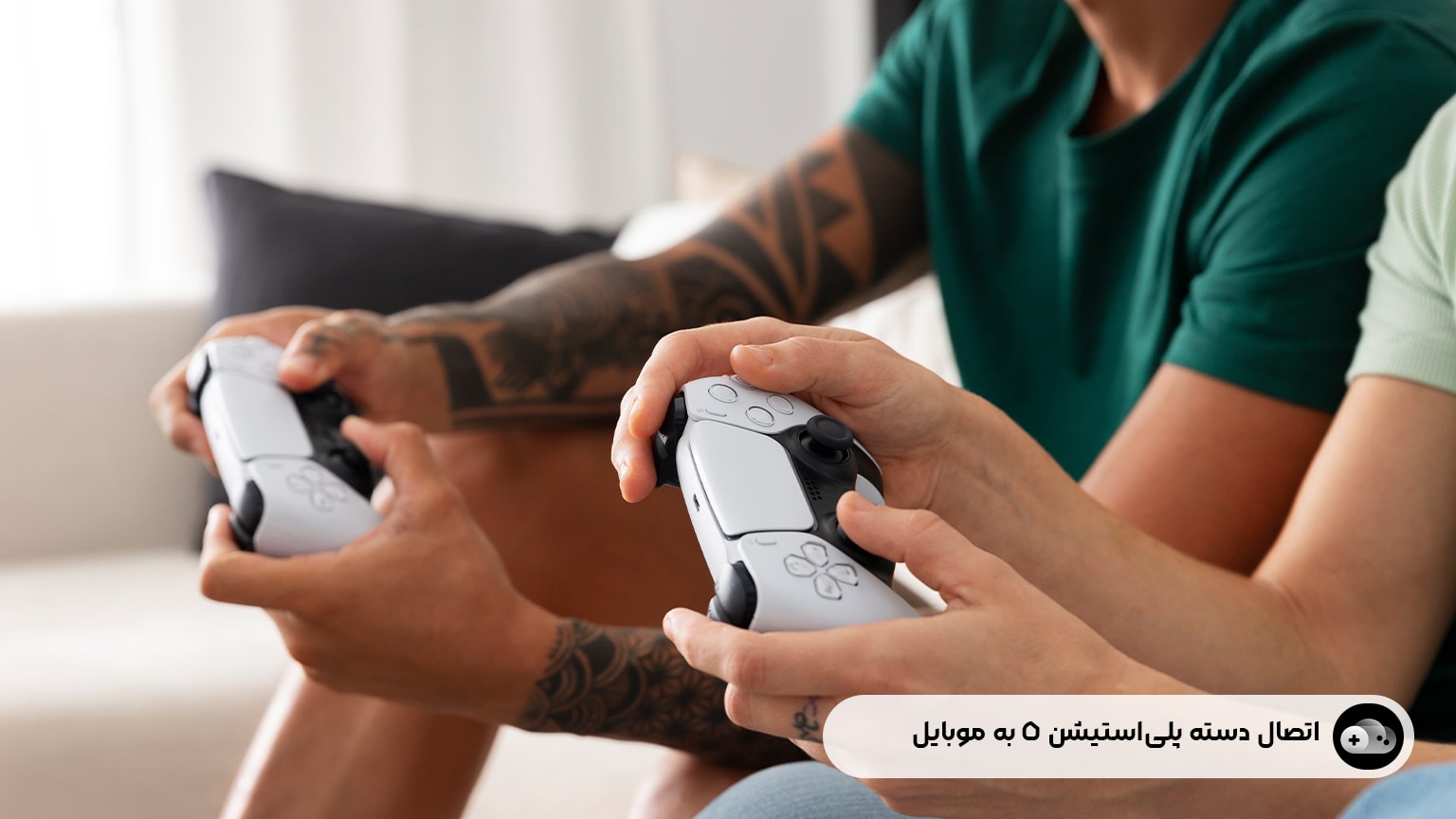 اتصال دسته پلیاستیشن ۵ (DualSense) به موبایل